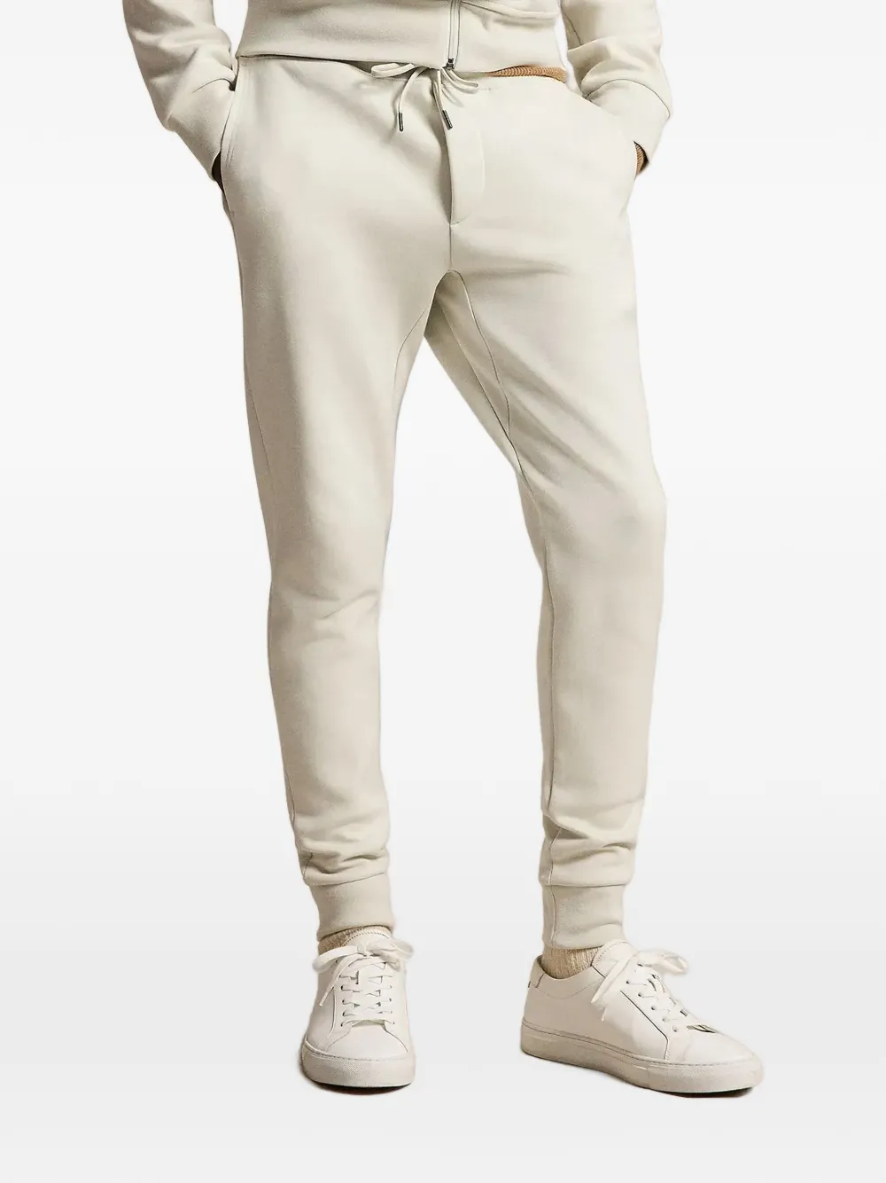 Polo Ralph Lauren Dubbelgebreide joggingbroek Beige