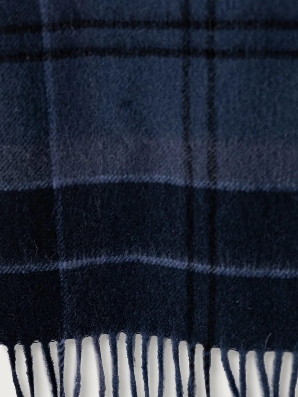 Barbour Sjaal met tartan ruit Blauw