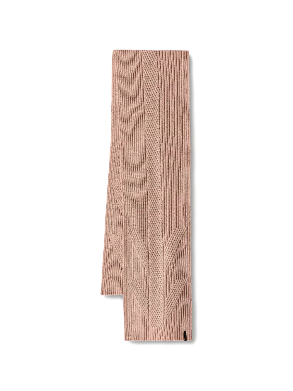 AllSaints ribbed-knit scarf