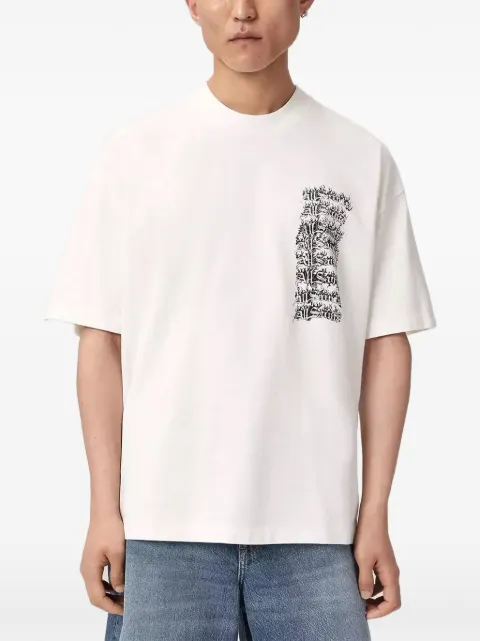 AllSaints Repeat graphic-print T-shirt