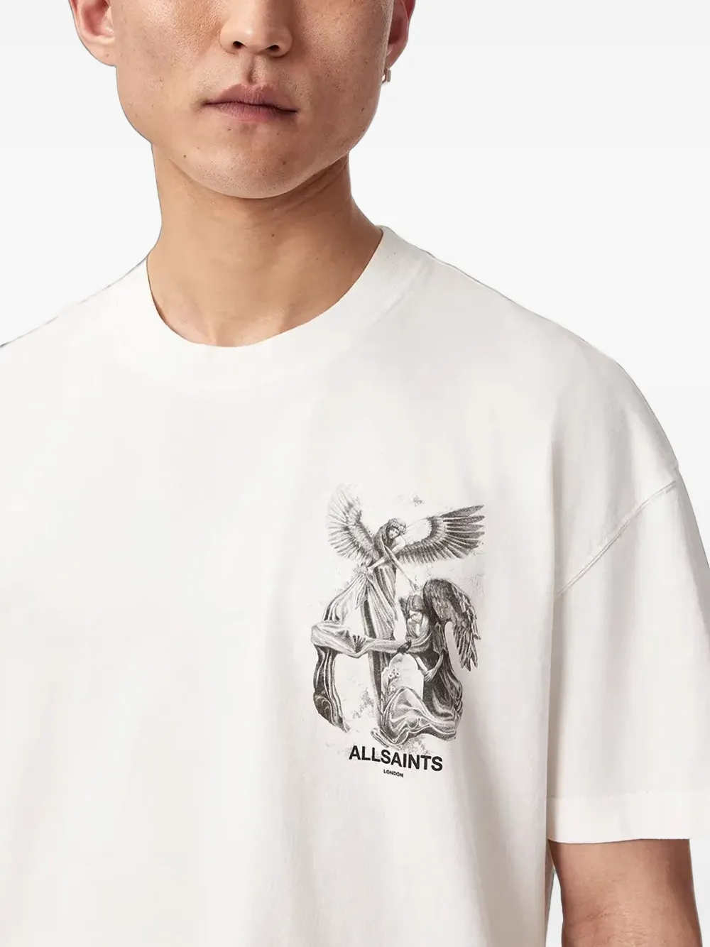 AllSaints Seraph T-shirt Wit