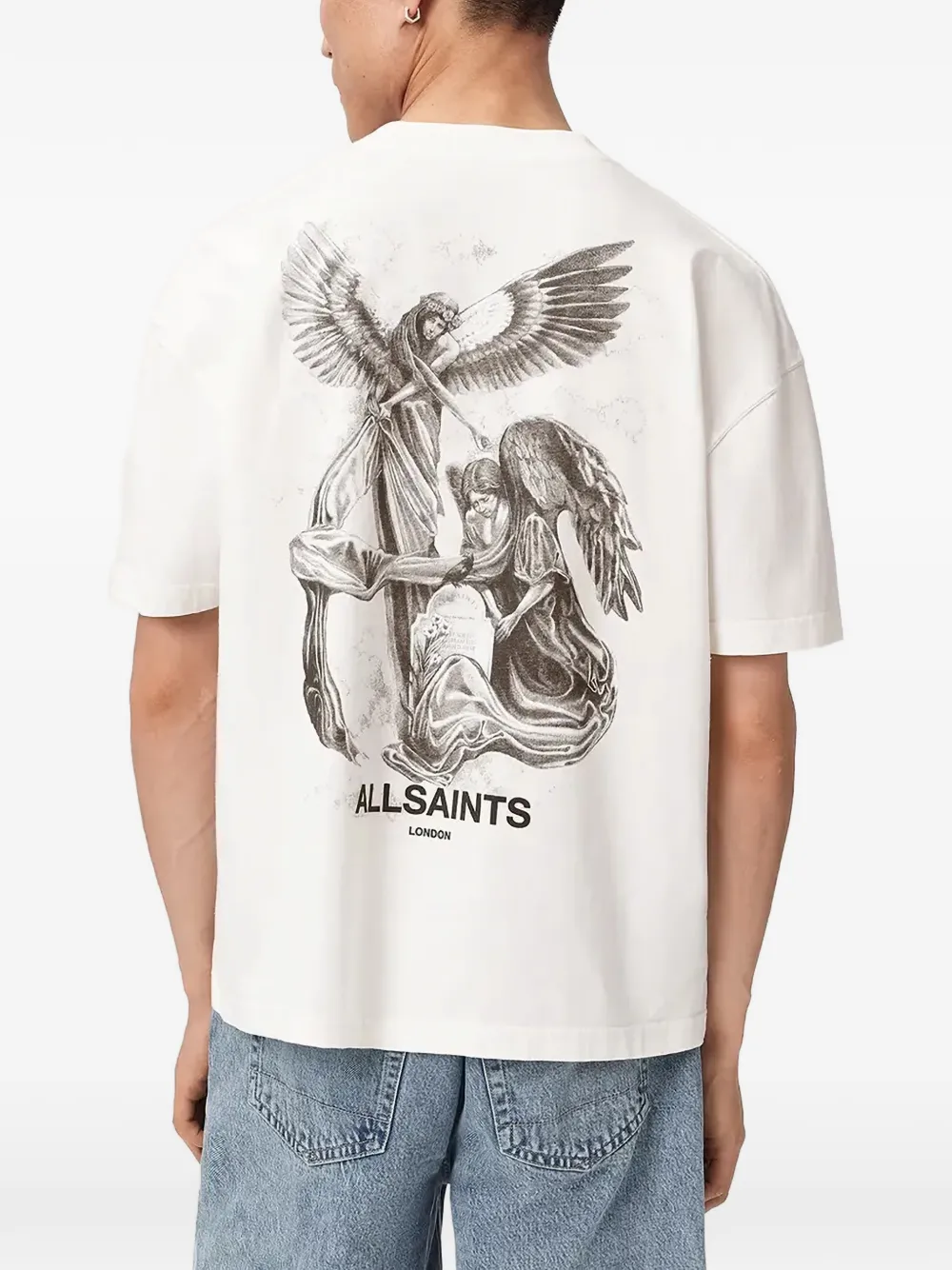 AllSaints Seraph T-shirt Wit