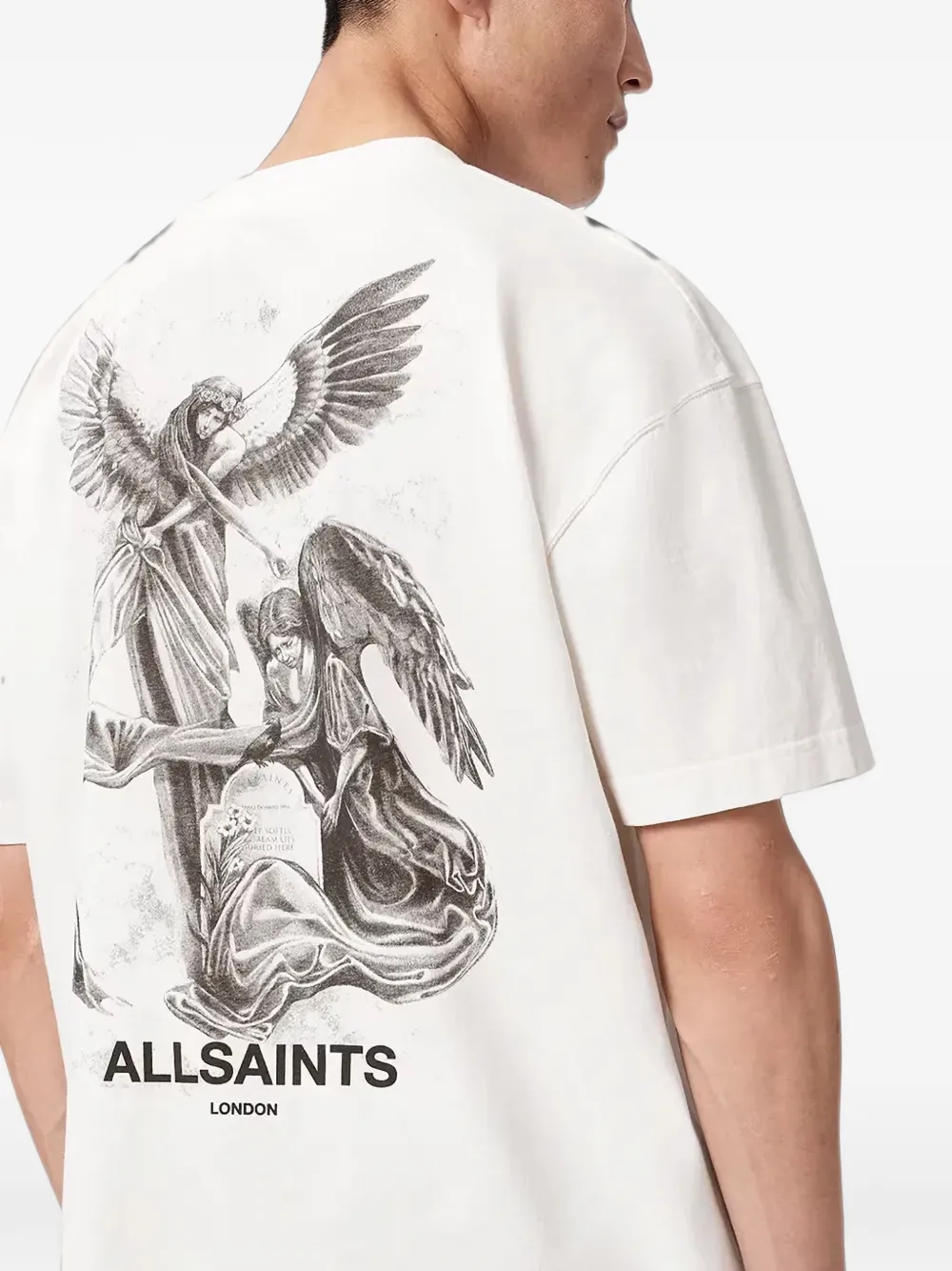 AllSaints Seraph T-shirt Wit