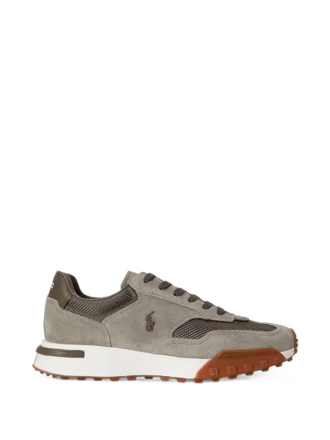 Polo Ralph Lauren logo-patch panelled sneakers