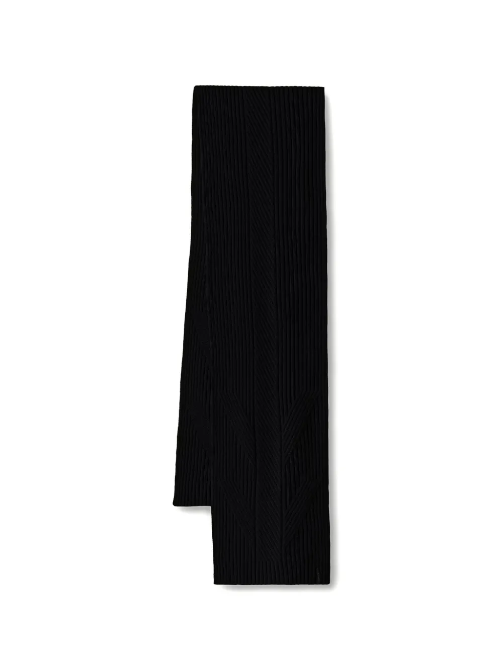 AllSaints ribbed-knit scarf