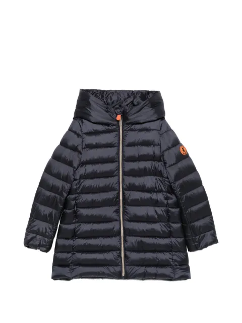 Save The Duck Kids quilted hooded padded jacket