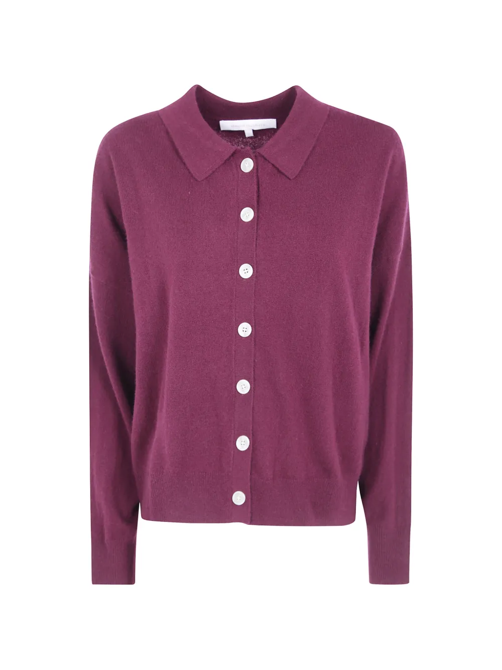 absolut cashmere Majura button-fastening collared cardigan