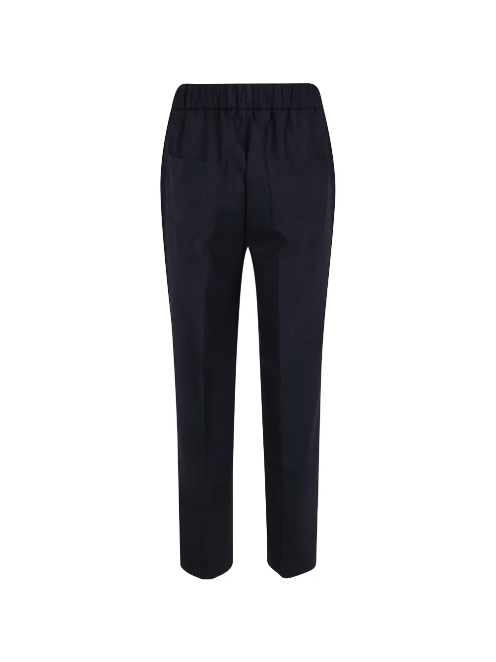 Via Masini 80 elasticated-waist trousers Blauw
