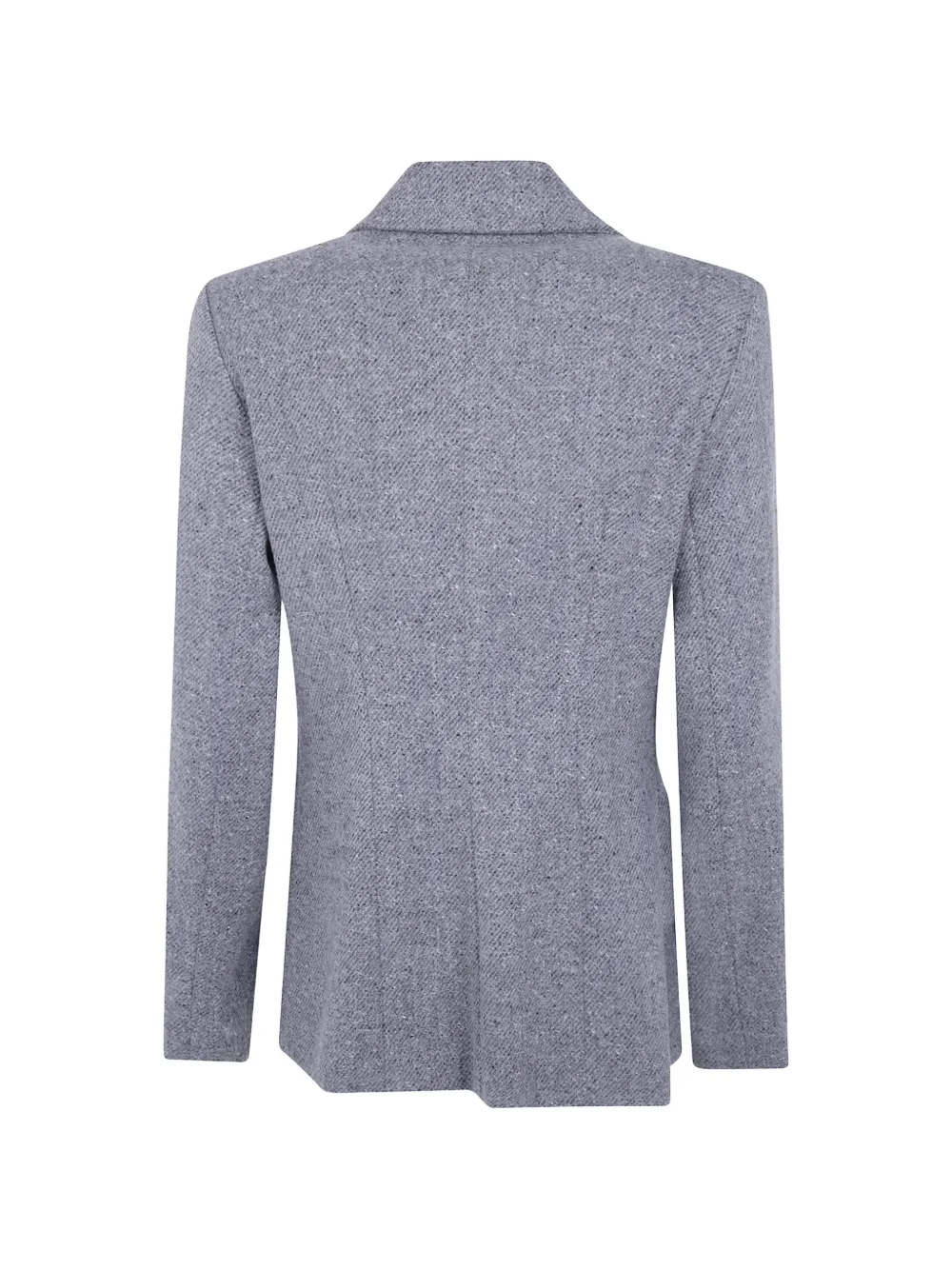 Antonelli Button-down wollen jack Grijs
