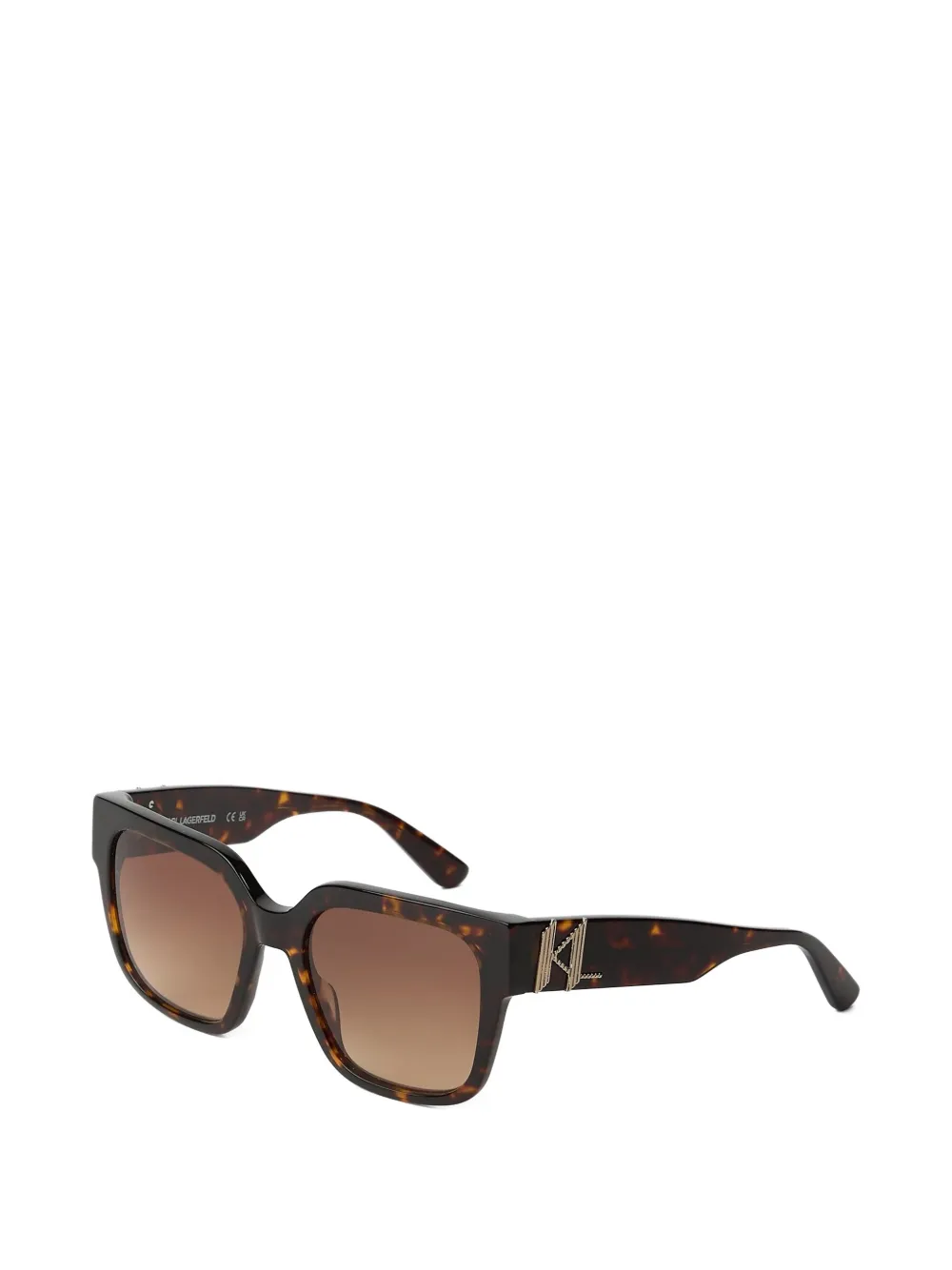 Karl Lagerfeld Monogram square sunglasses Bruin