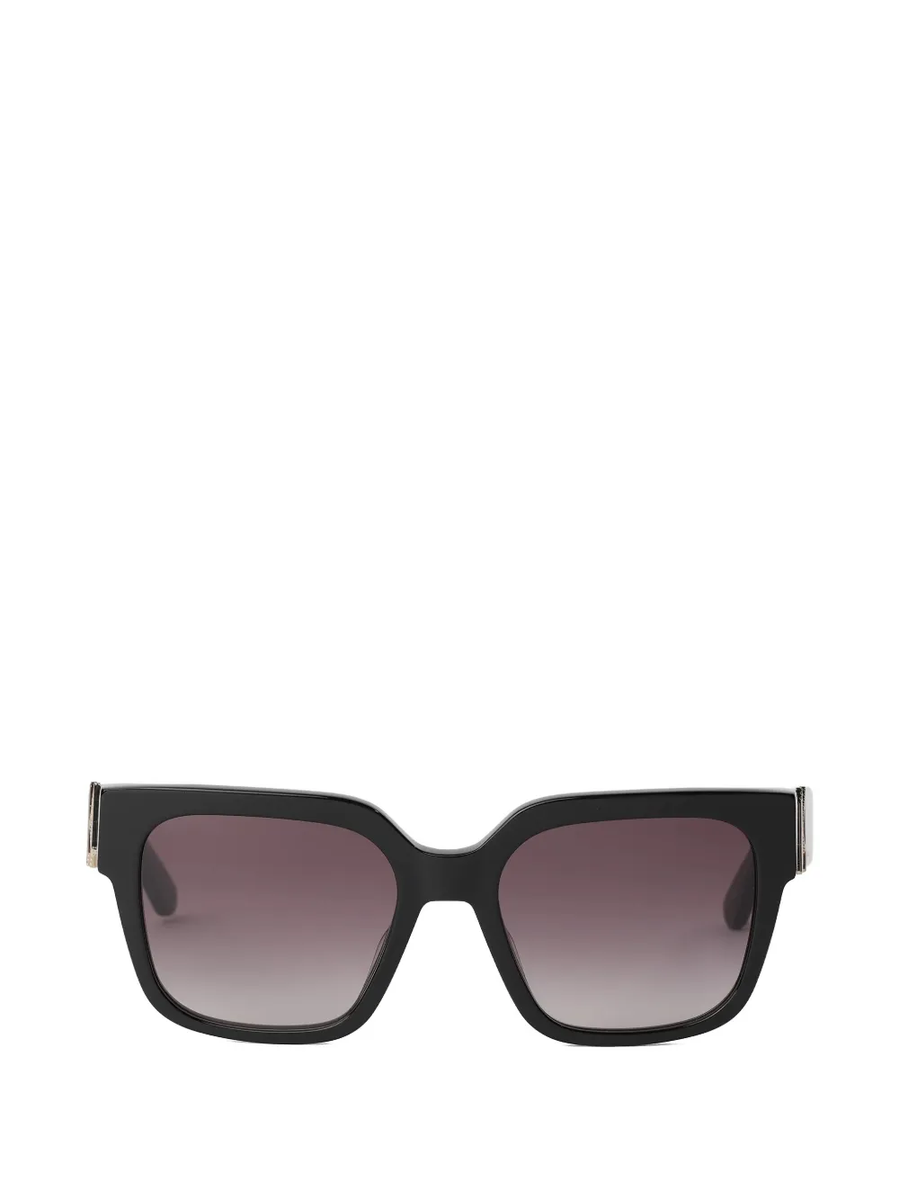 Karl Lagerfeld Monogram square sunglasses Zwart