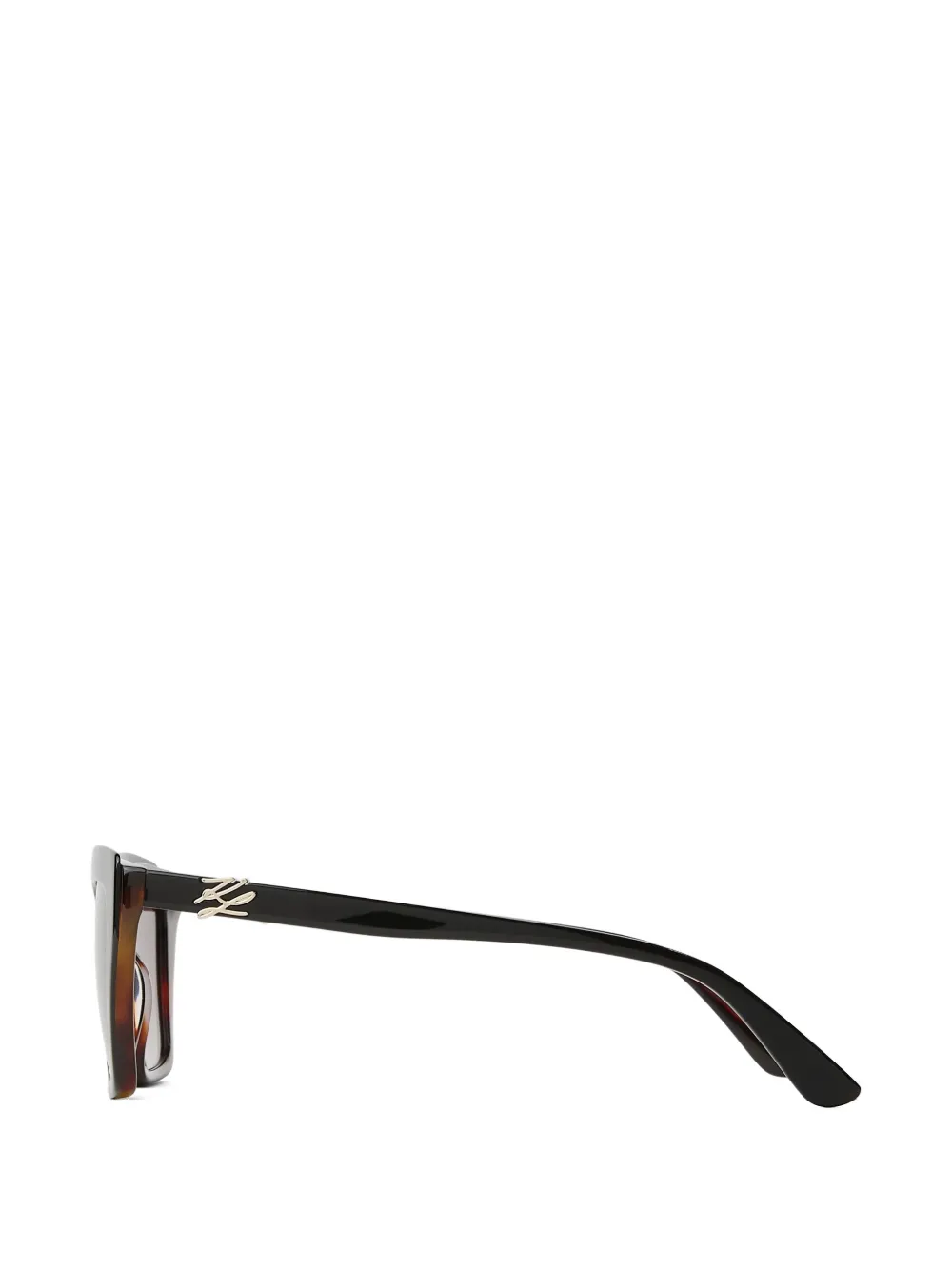 Karl Lagerfeld Autograph butterfly sunglasses Zwart