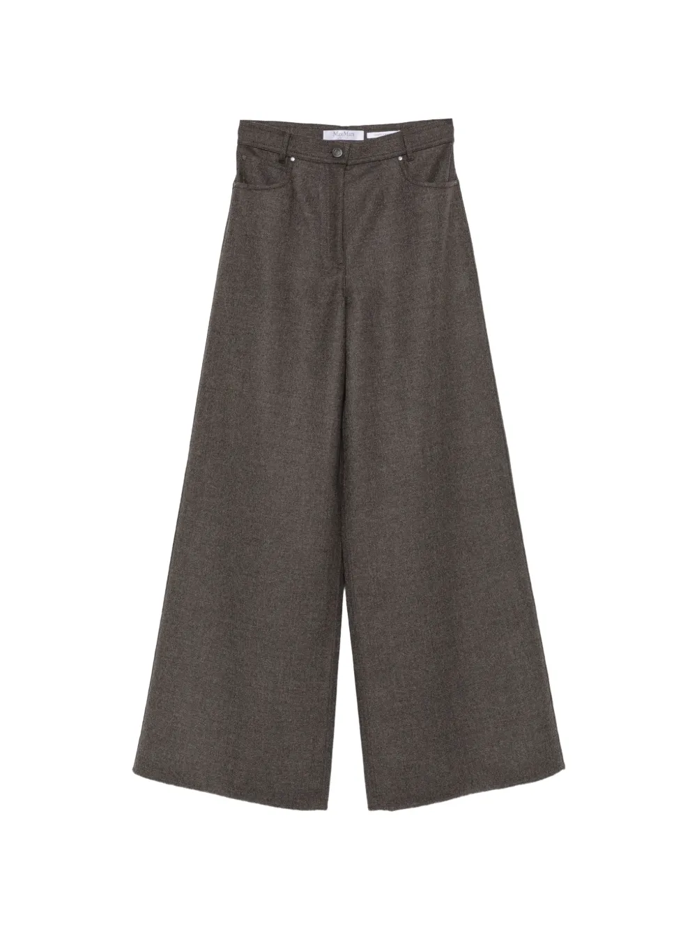 Max Mara wide-leg trousers Grijs