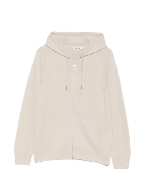 Gran Sasso zip-up hooded sweater