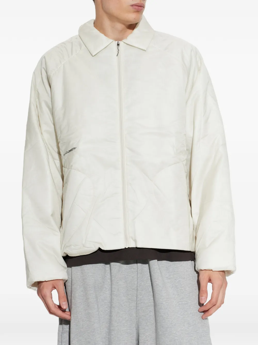 adidas x Hermanos Koumori gewatteerd jack Beige