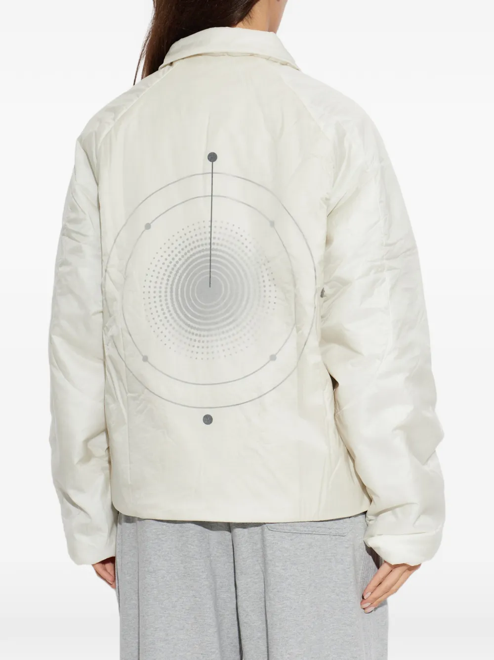 adidas x Hermanos Koumori gewatteerd jack Beige