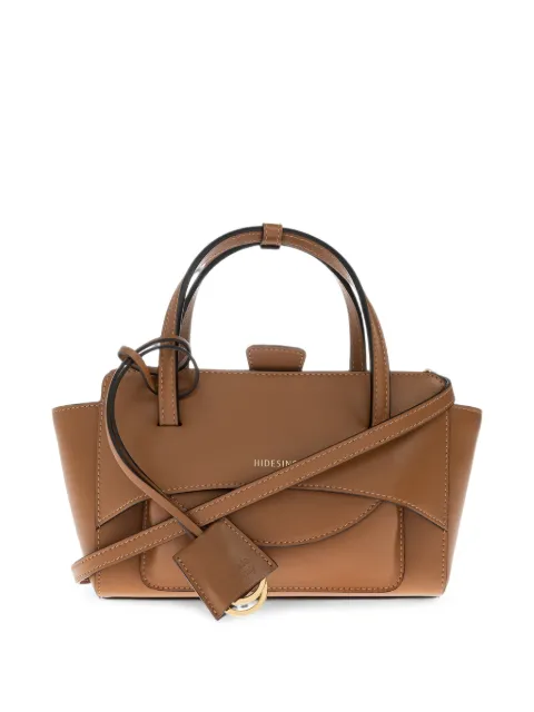 HIDESINS small Flap leather tote bag
