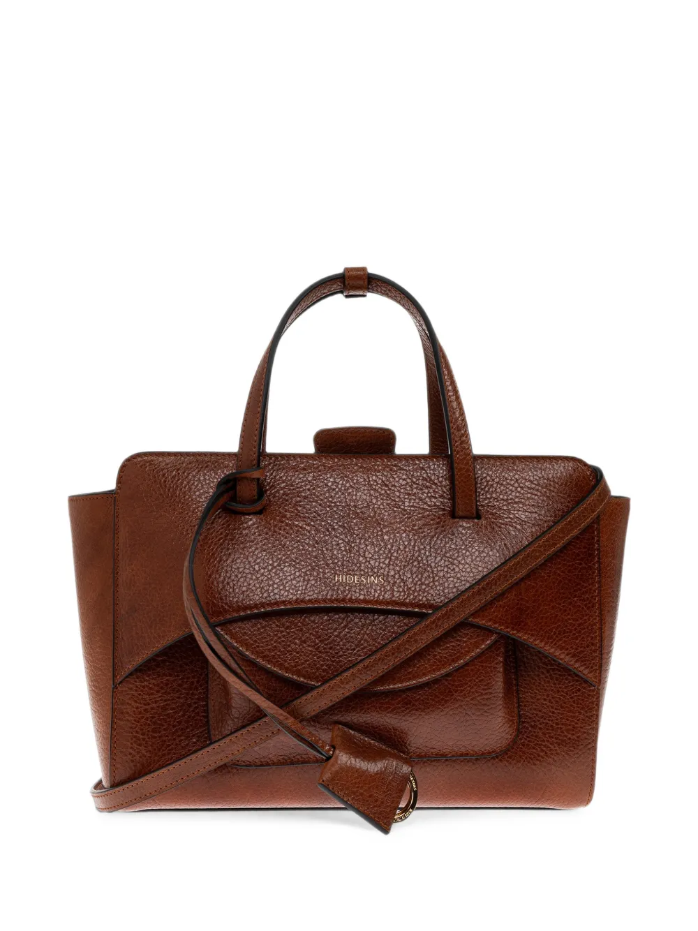HIDESINS medium Flap leather tote bag