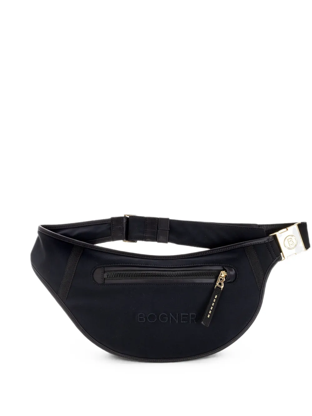 BOGNER Karla embroidered logo belt bag - Nero