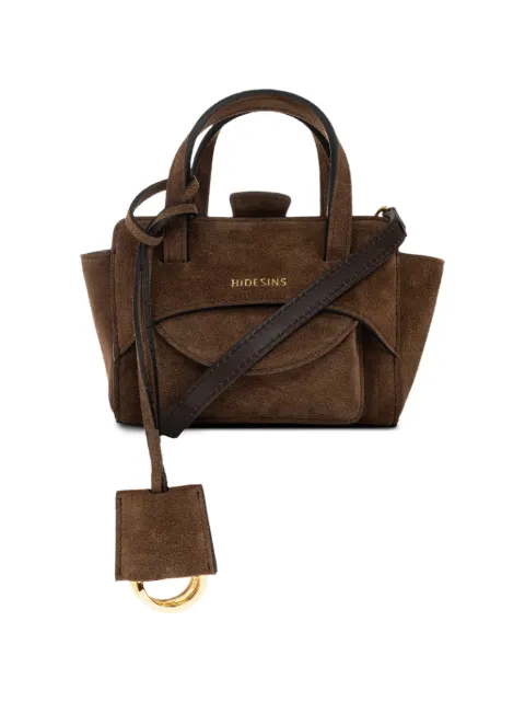 HIDESINS mini Flap suede bag