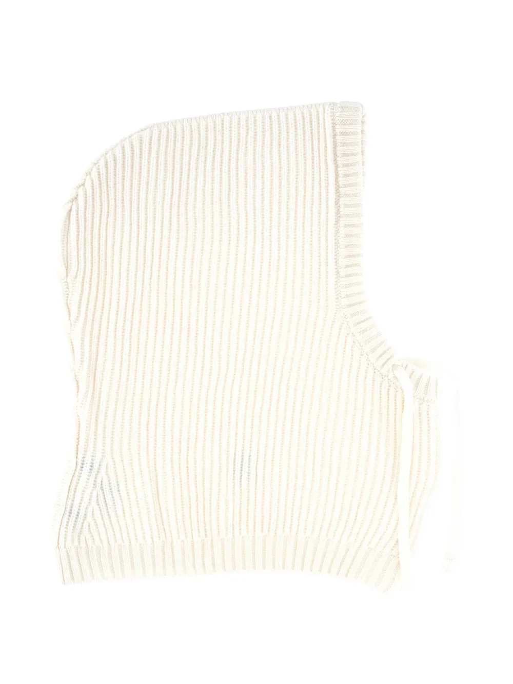Gran Sasso ribbed-knit wool balaclava hat