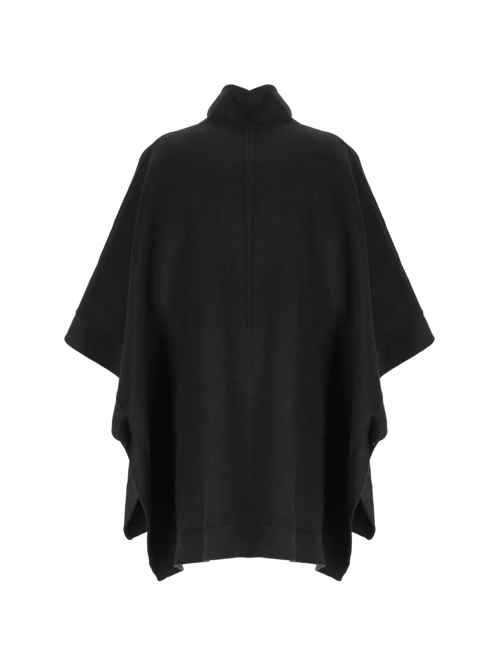 Ecoalf Asturia high-neck cape coat Grijs