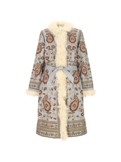Antik Batik Pauline paisley-embroidered coat
