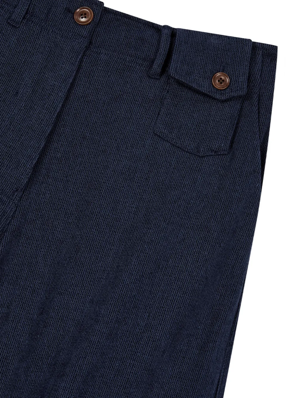 TOMBOY drawstring-ankle cargo pants Blauw