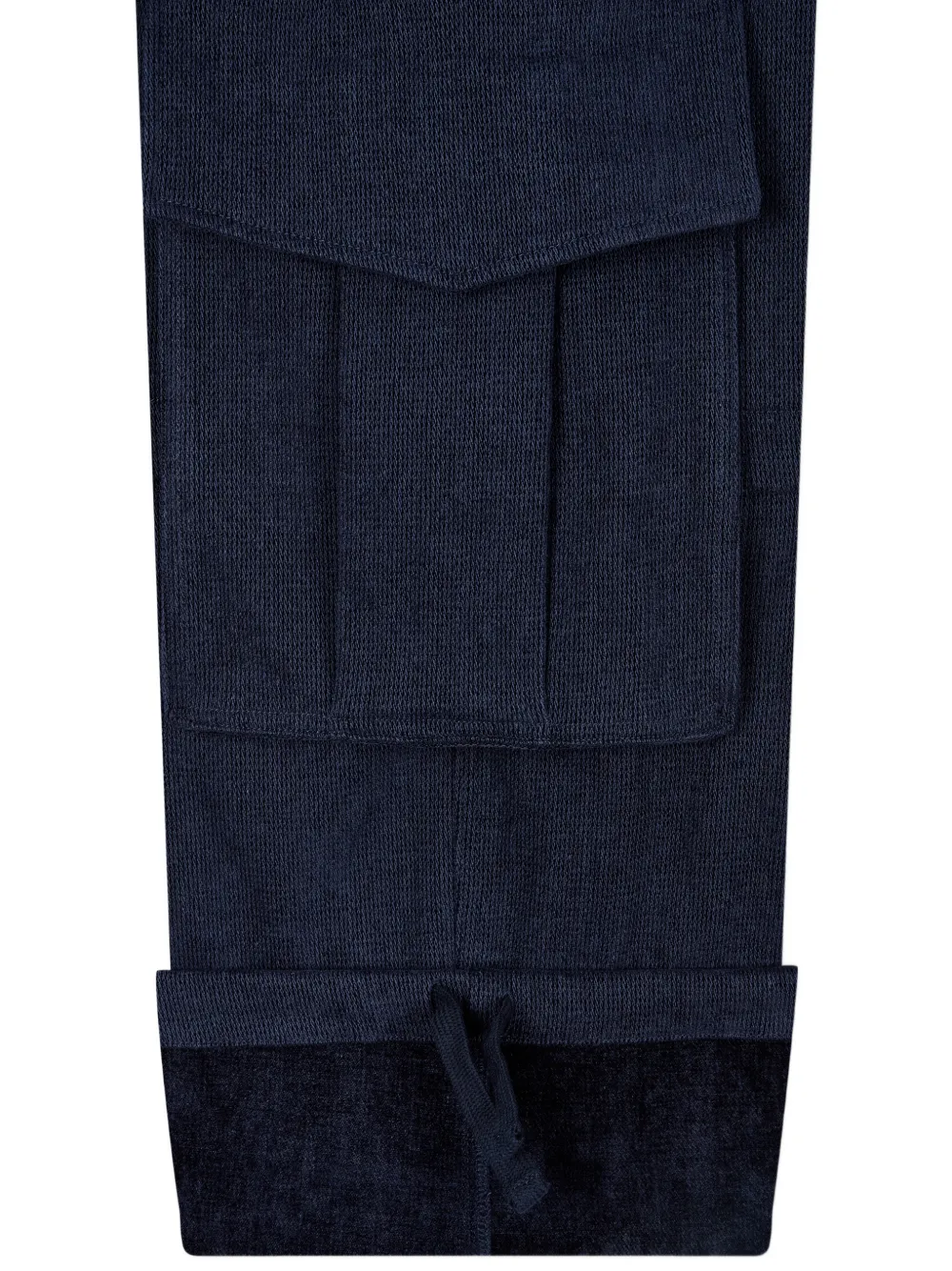 TOMBOY drawstring-ankle cargo pants Blauw