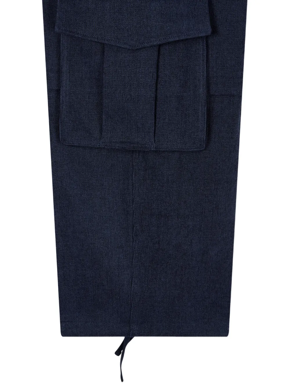 TOMBOY drawstring-ankle cargo pants Blauw