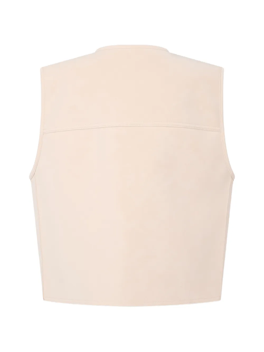 TOMBOY buttoned vest Beige