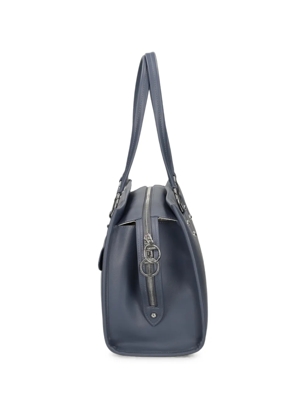 Lacoste Celys medium ring-detail shoulder bag Blauw
