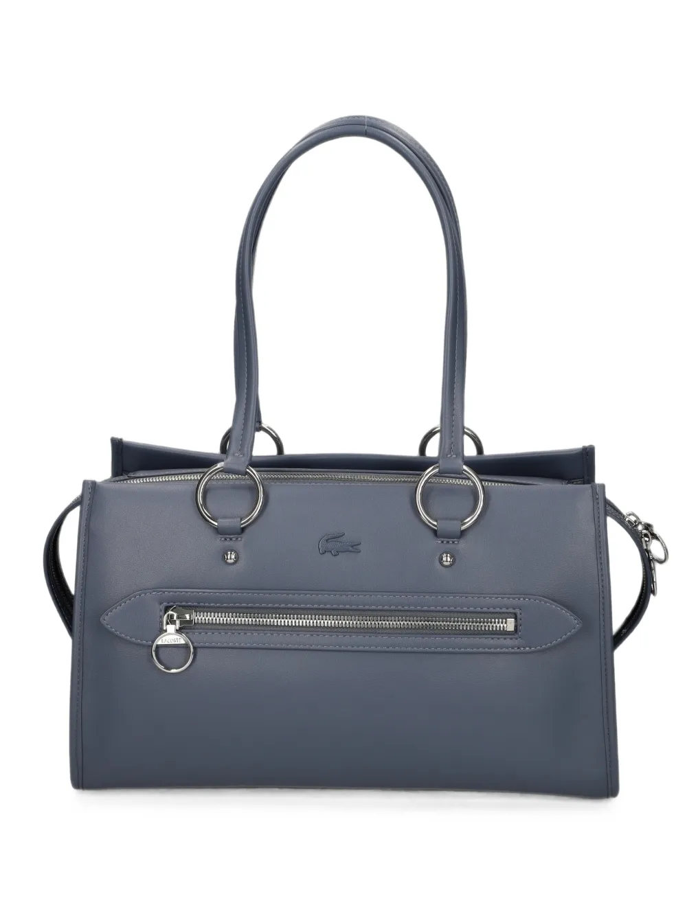 Lacoste Borsa a spalla Celys media con dettaglio ad anello - Blu