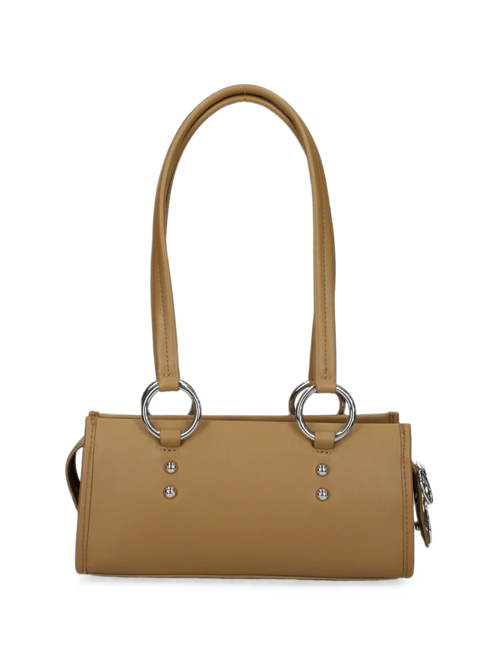 Lacoste Celys schoudertas verfraaid met studs en logo-reliëf Beige