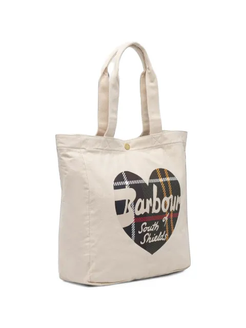 Barbour Heart tote bag
