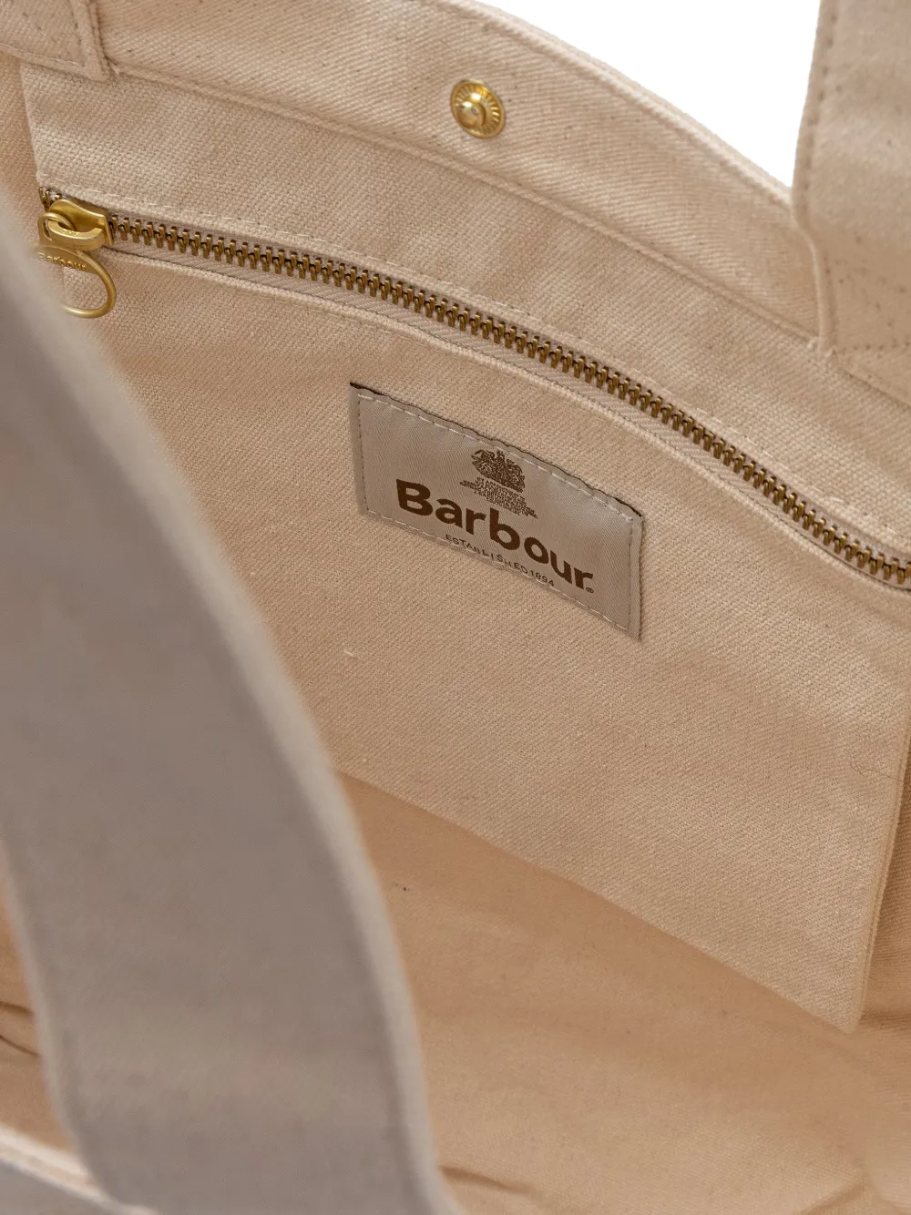 Barbour Heart tote bag Beige