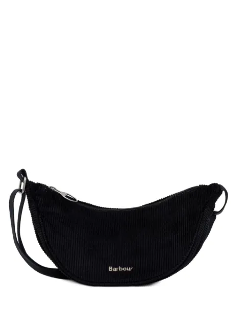 Barbour Mia corduroy curved mini cross body bag