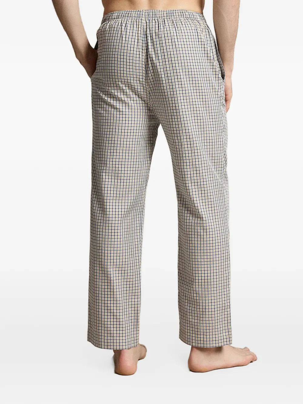 Polo Ralph Lauren monogram-print cotton pyjama set Beige