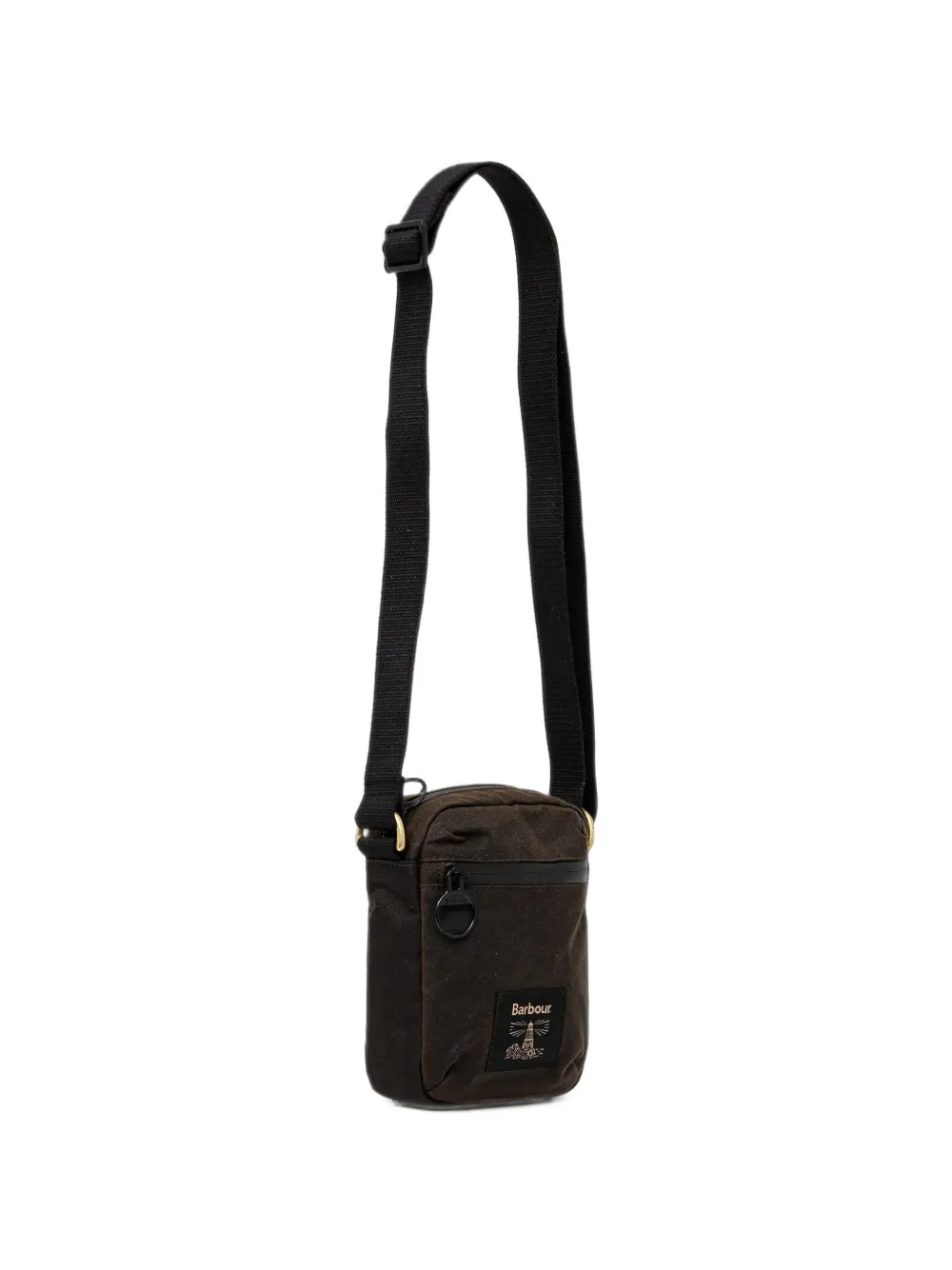 Barbour Field waxed crossbody bag - Verde