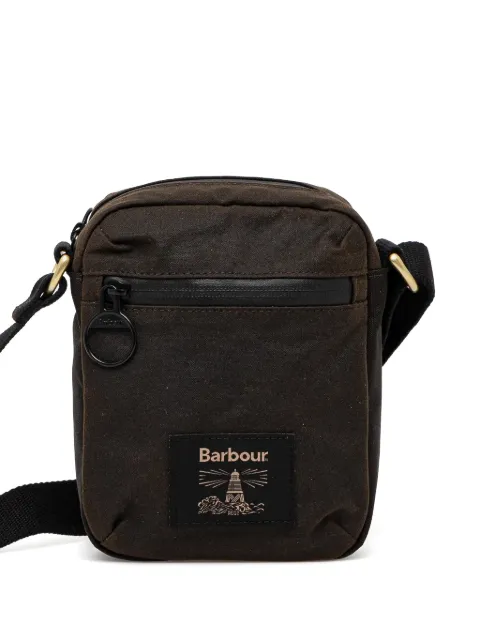 Barbour شنطة كروس 'فيلد' بتأثير شمع