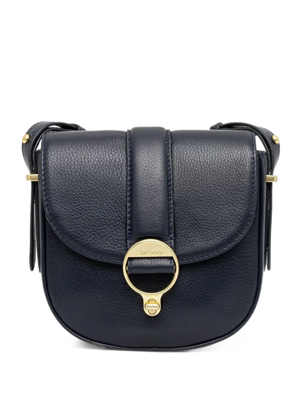 Barbour Elm leather crossbody bag - Bleu