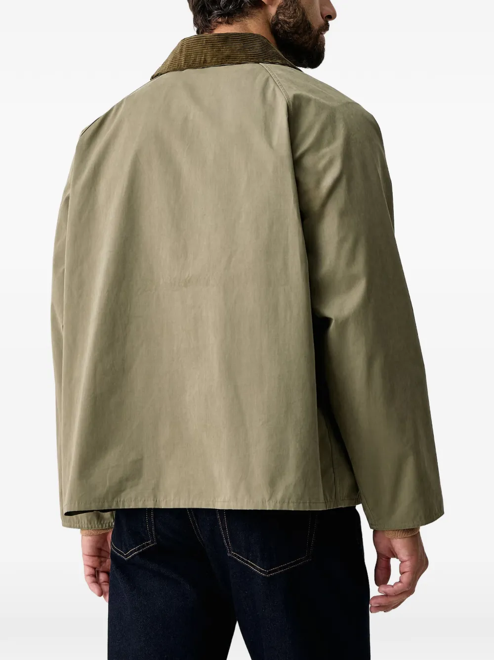 Barbour Transporter oversized jack Groen