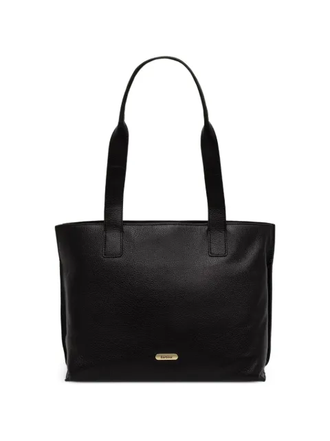 Barbour tote Alder grande de piel granulada