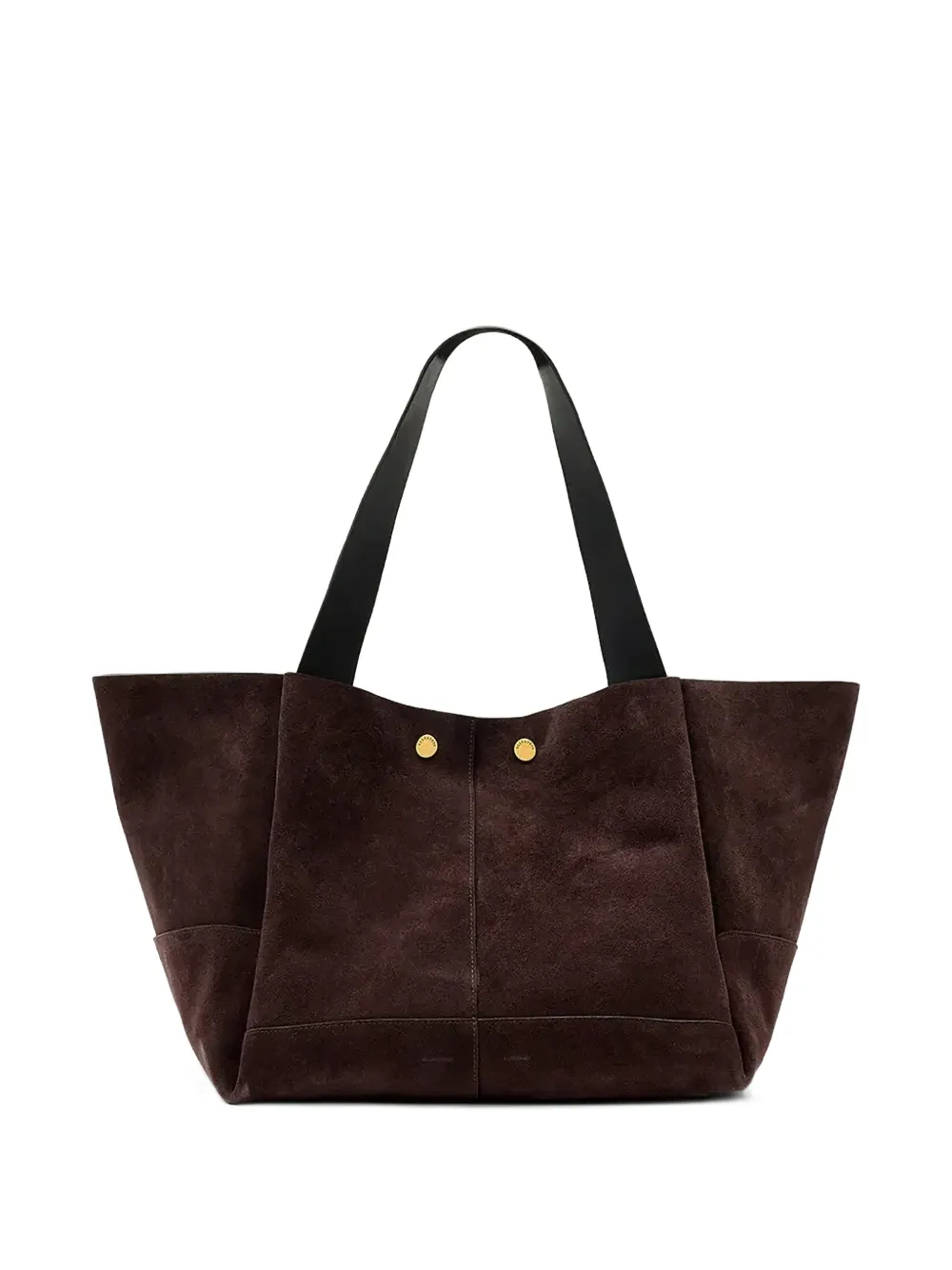 AllSaints Rosalie suede-finish tote bag - Marrone