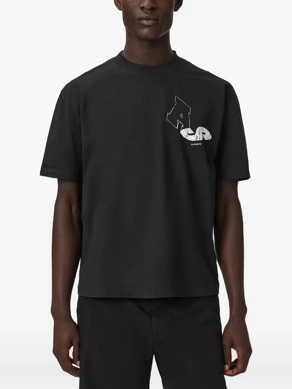 AllSaints graphic-print cotton T-shirt