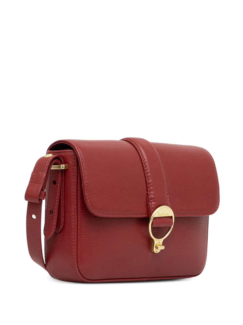 Barbour Schoudertas met logoplakkaat Rood