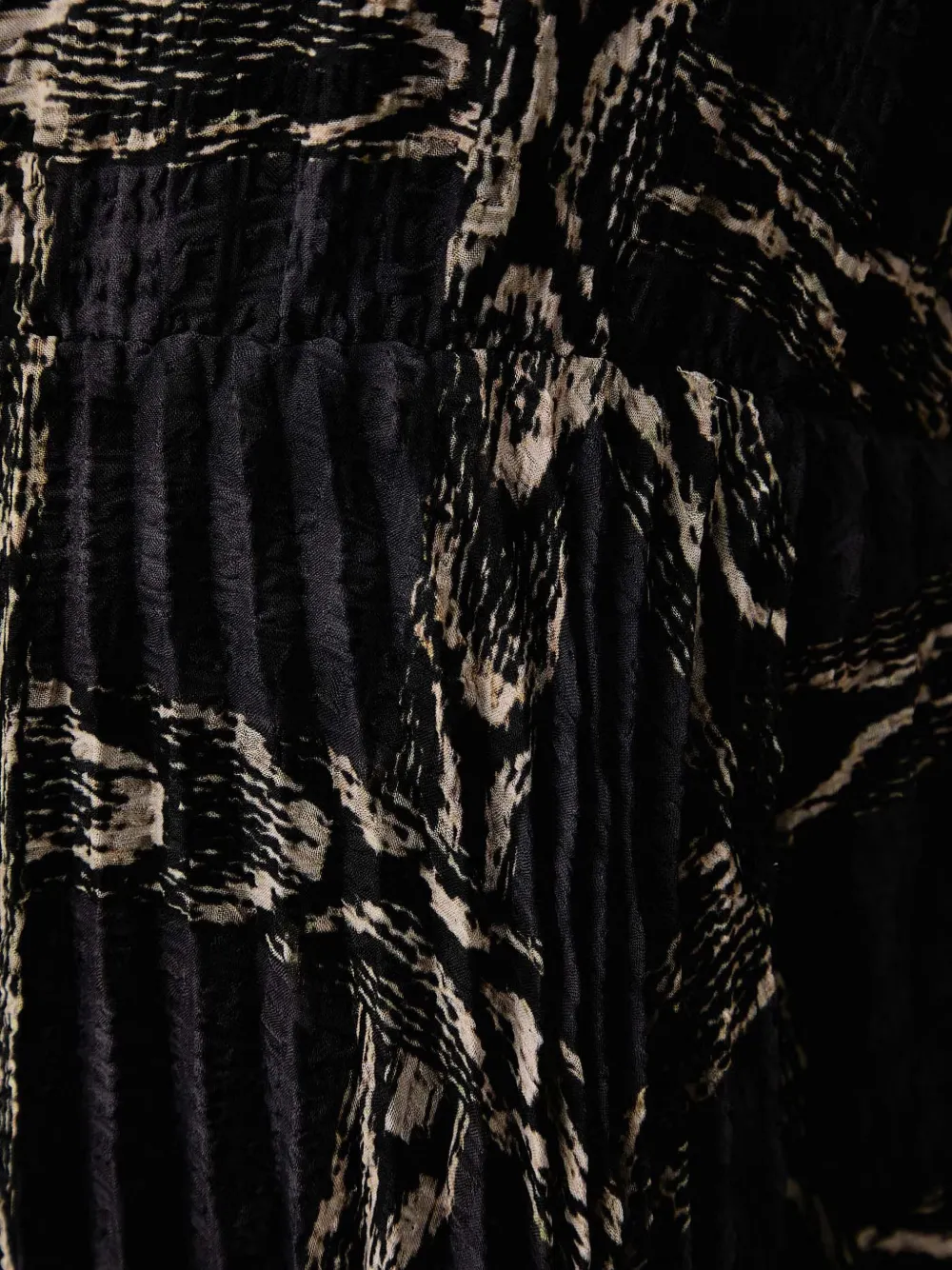 AllSaints Asymmetrische jurk Zwart
