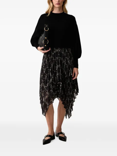 AllSaints robe plissée à design asymétrique