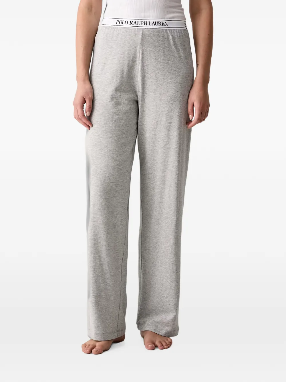 Polo Ralph Lauren logo-waistband pyjamas bottoms - Gris