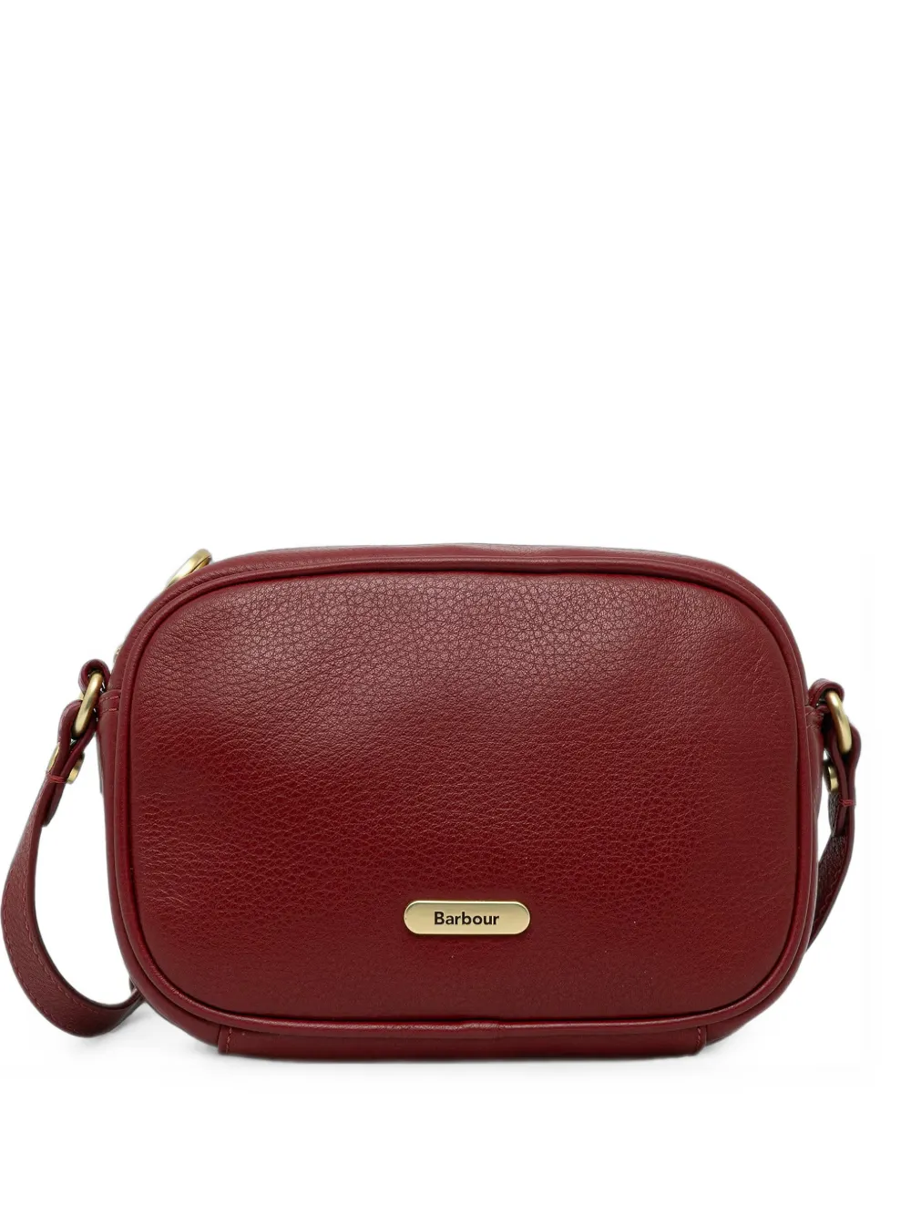 Barbour mini Daphne grained leather shoulder bag